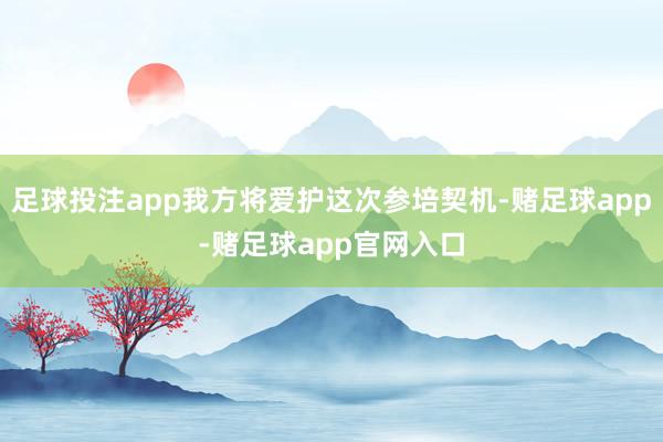 足球投注app我方将爱护这次参培契机-赌足球app-赌足球app官网入口