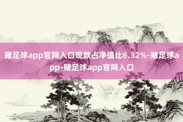 赌足球app官网入口现款占净值比6.32%-赌足球app-赌足球app官网入口