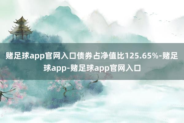 赌足球app官网入口债券占净值比125.65%-赌足球app-赌足球app官网入口